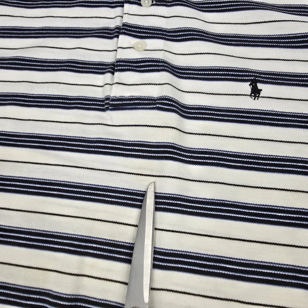 Polo Golf Ralph Lauren Vintage‎ Lisle Polo Shirt 100% Cotton Golf Preppy Mexico